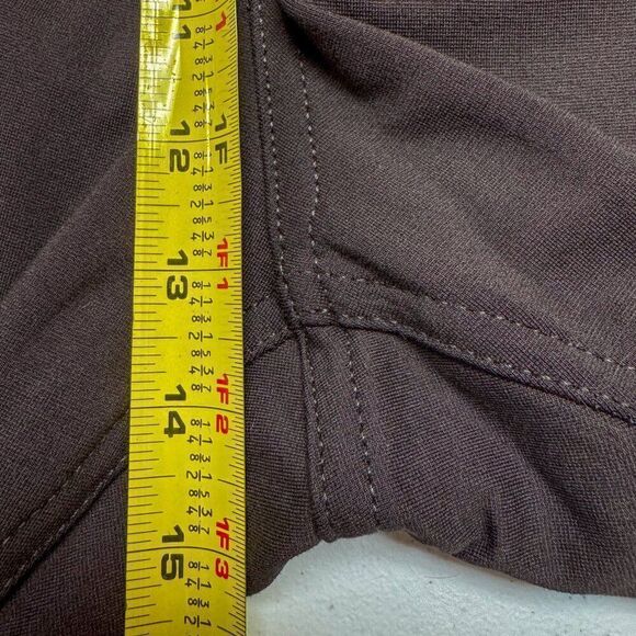 New Avenue Ponte Jeans Womens 28 Average Brown High Rise Stretch Office NWT $60 - Picture 14 of 16